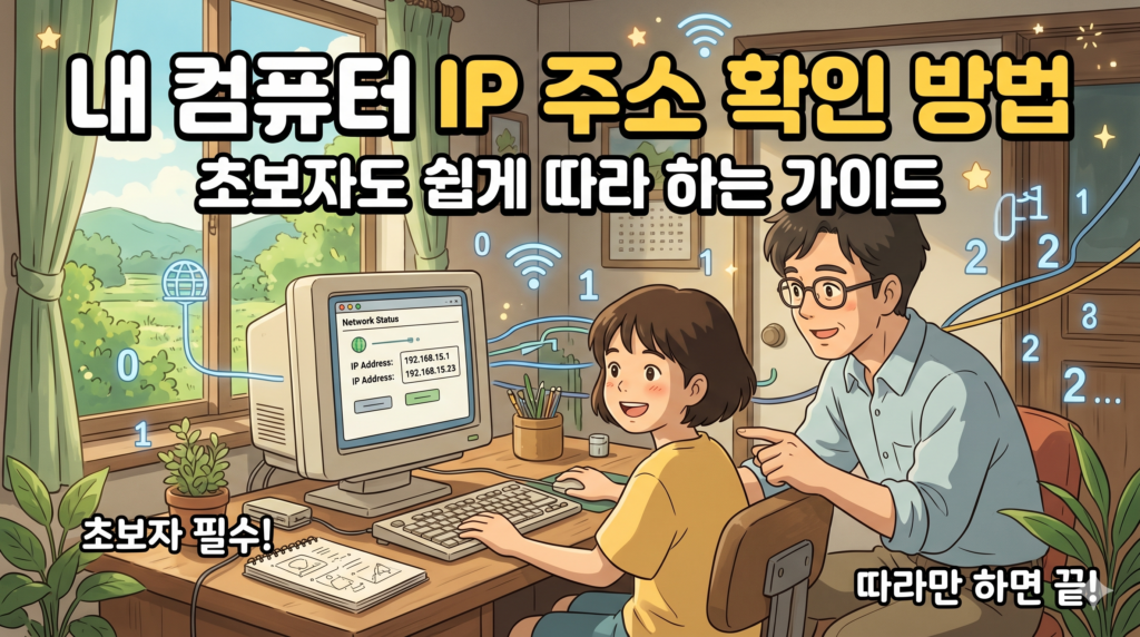 IP 확인하는 방법